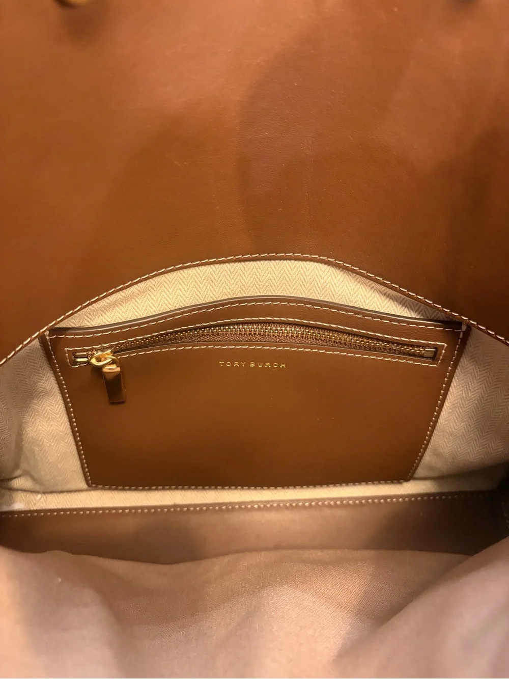 Tory Burch Black Leather Lee Radziwill Double Bag